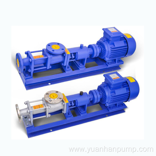 High Viscosity Eccentric Rotor Single Screw Delivery Pump